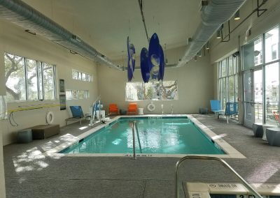 Aloft Hotel - Commercial Pool built by New Wave Pools Austin