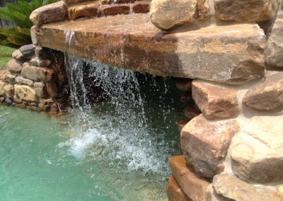 Grotto Pool Features - new wave pools austin pool builder - photo gallery
