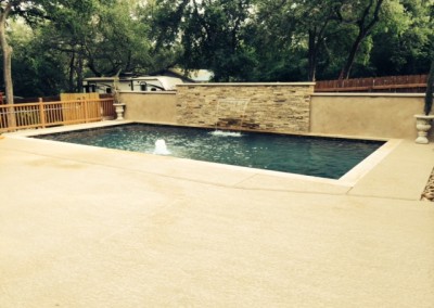 residential custom pool builder - geometric pool design
